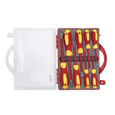 8 db szigetelt csavarhúzó készlet