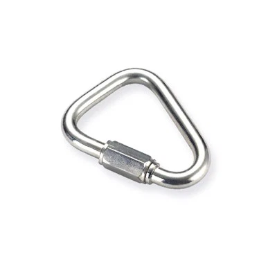 Delta háromszög alakú acél gyorscsatlakozó