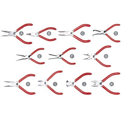 Rozsdamentes tűs fogó