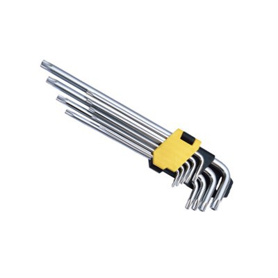 Torx kulcs 9db extra hosszú készlet